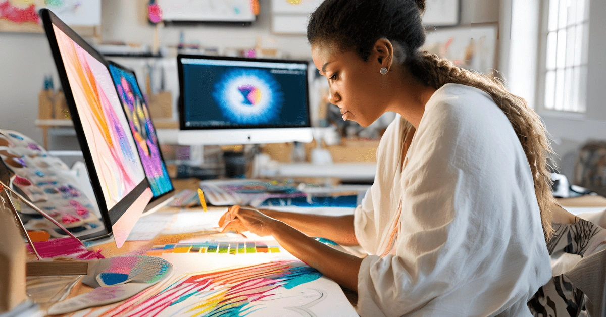 Graphic Design and Branding - Learn why graphic design is one of the best freelancing niches for 2024 and how to stand out with creative skills.